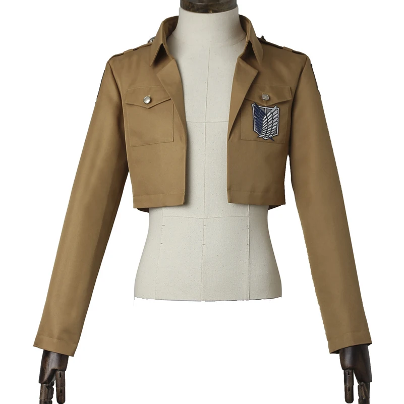 Костюм для косплея атака на Титанов аксессуары костюма Rival куртка с вышивкой