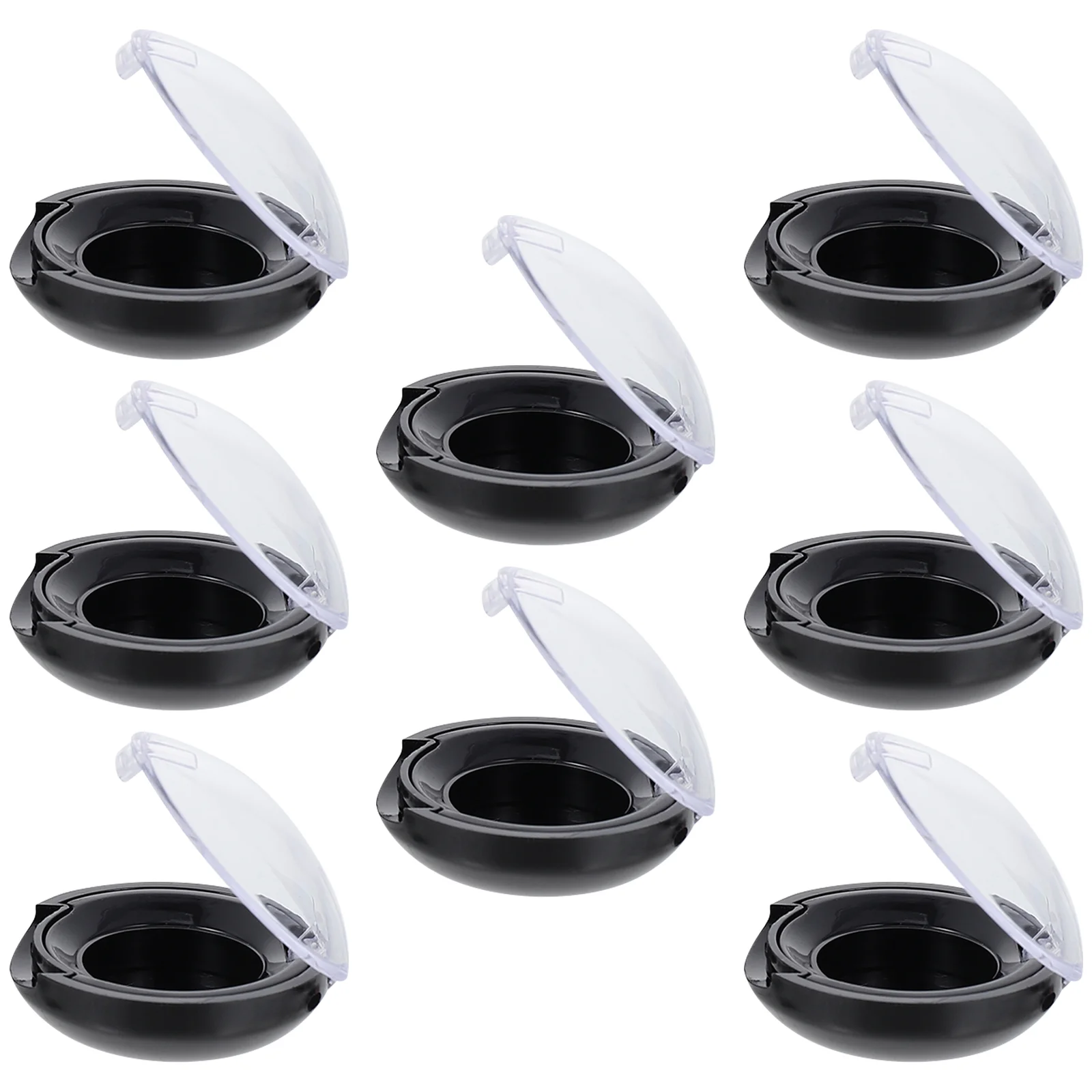 8 шт. пустые тени для век пустой футляр макияжа многоразовый контейнер румян