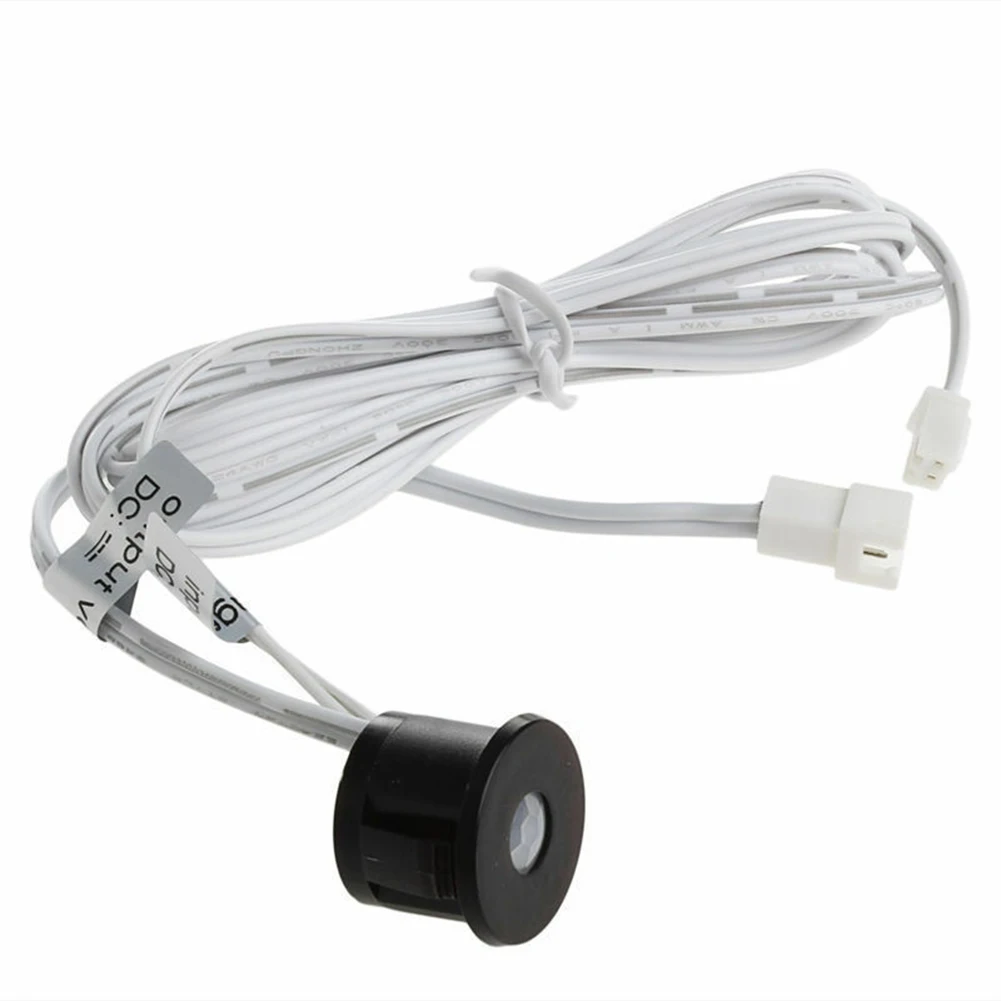 

Автоматическое ВКЛ./ВЫКЛ. Питание от 12 В постоянного тока, Интеллектуальный переключатель датчика движения с задержкой времени, инфракрасная лампа-детектор коридоров в ванной комнате