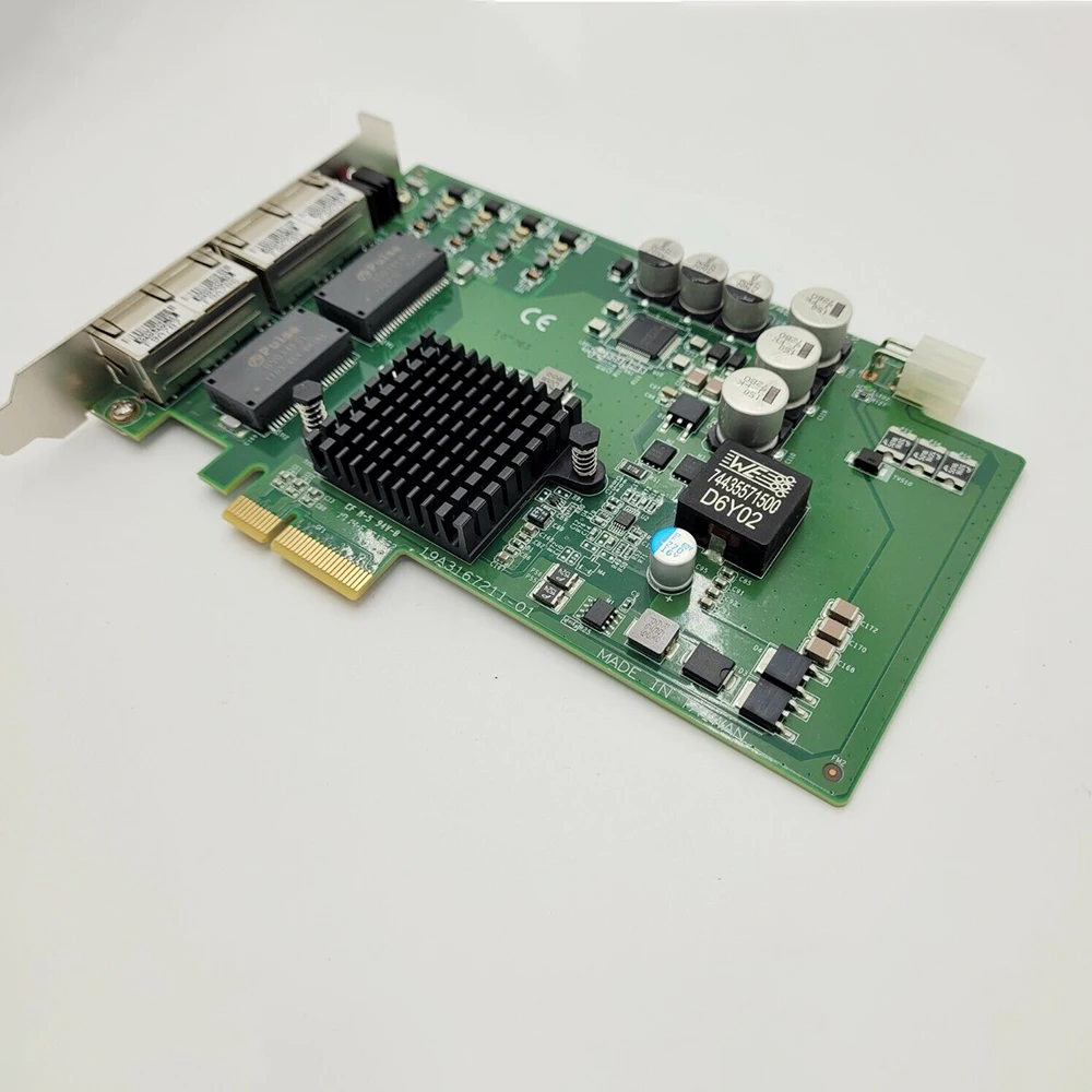 4-портовая визуальная карта захвата изображения для Advantech PCIE-1672E PCIE-1674E 1 шт.