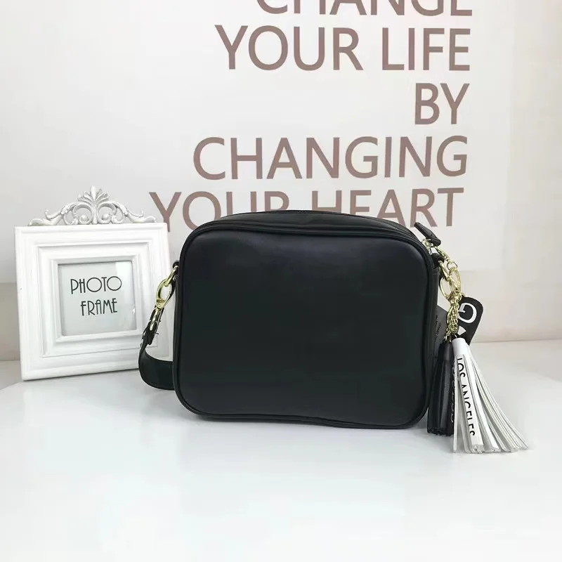 

Новая женская сумка через плечо на одно плечо, легкий кошелек с кисточкой, маленькая квадратная сумка