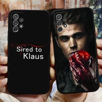 the vampire diaries phone case for sumsung a13 a12 a52 a53 a51 a21 a22 a31 a40 a03s a73 a32 a33 a50 a20e telefoon coque