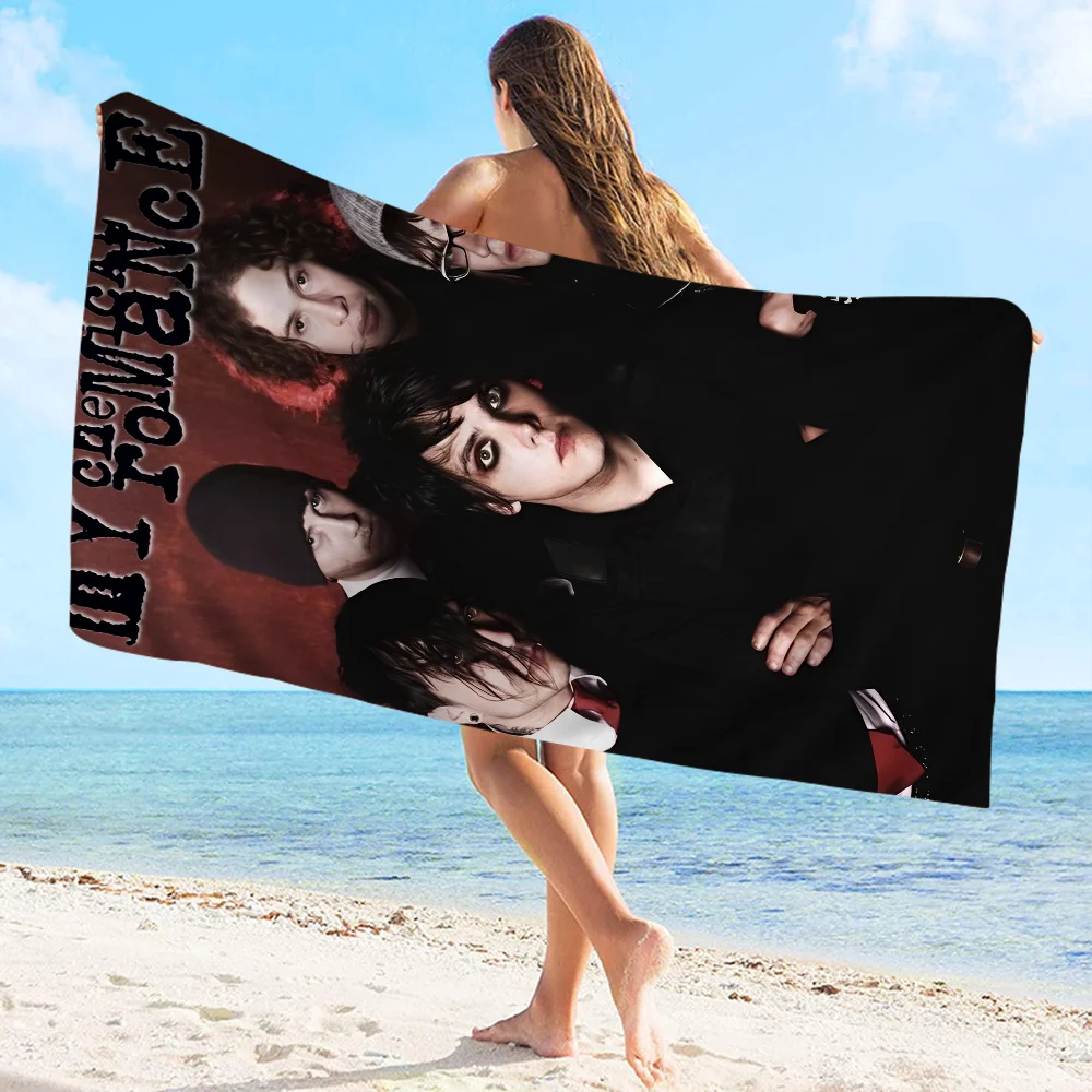 Большое Пляжное Полотенце Из Микрофибры Быстросохнущее Банное My C-Chemical Roman-ce С