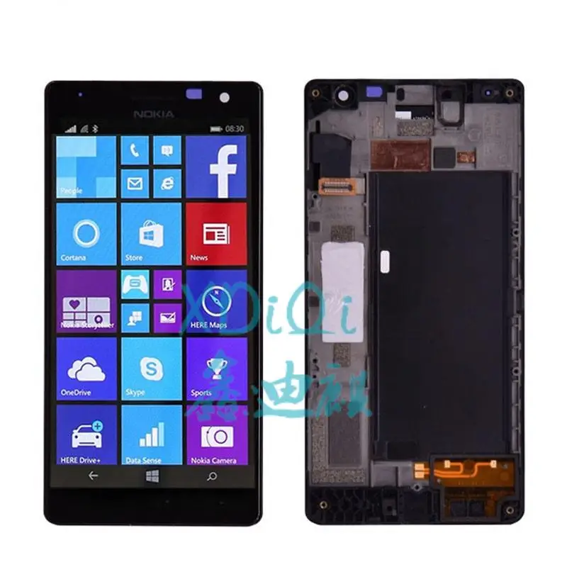 

For Nokia Lumia 730 735 LCD Display Touch Screen Digitizer Assembly with Frame or lumia 730 lcd without frame screen display