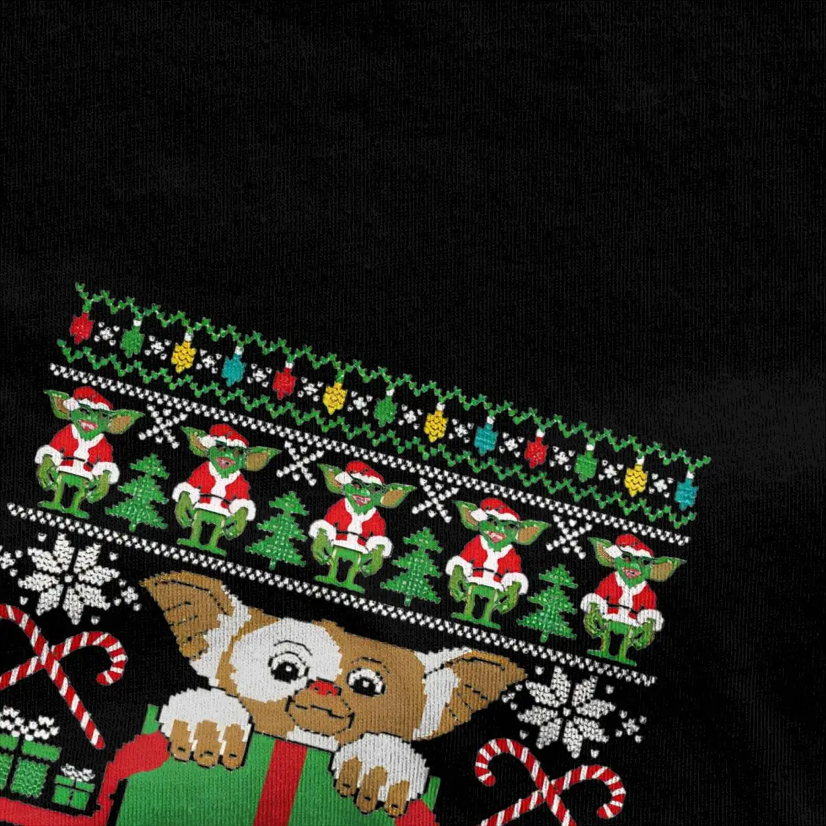 Мужские футболки Gizmo Gremlins хлопковая одежда летняя забавная футболка с короткими