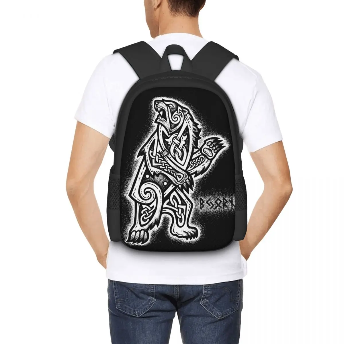 Bjorn The Bear Backpack for Girls Boys Travel RucksackBackpacks for Teenage school bag