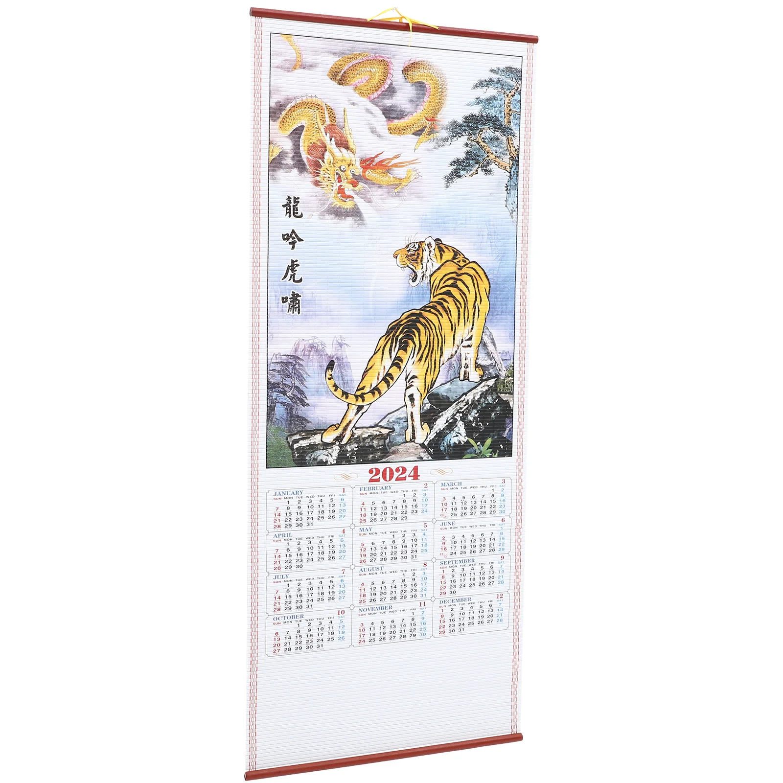 

Wall Calendar 2024 New Year Paper Decorative Paintings Calendars Living Room Decorations Office Dragon
