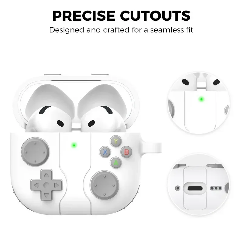 Чехол из жидкого силикона для Airpods 4