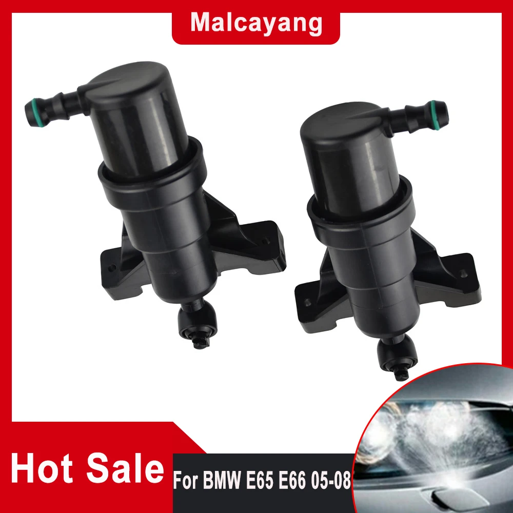 

LH=RH 61677137401 61677137402 Premium Quality For BMW E65 E66 2005-2008 Headlamp Headlight Water Spray Nozzle Washer Actuator