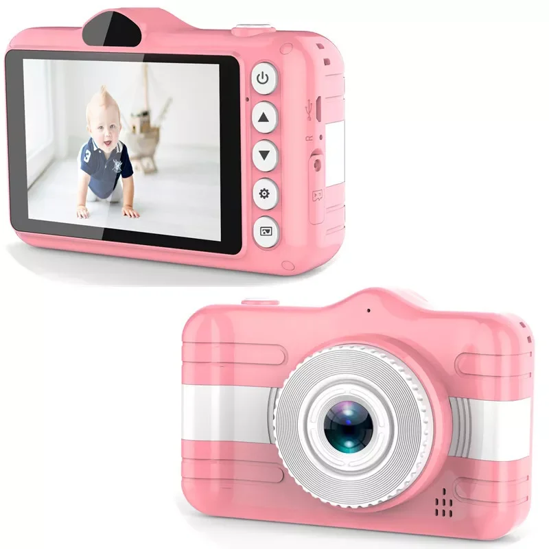 

Kids Mini Camera 3.5 inch Children Digital Camera 12MP 1080P Photo Video Camera For Kids Camera Toys Children Birthday Gift