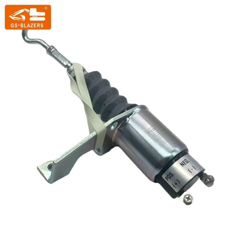 Электромагнитный клапан остановки топлива экскаватора SA-3765-24 CUMMINS 24V Детали