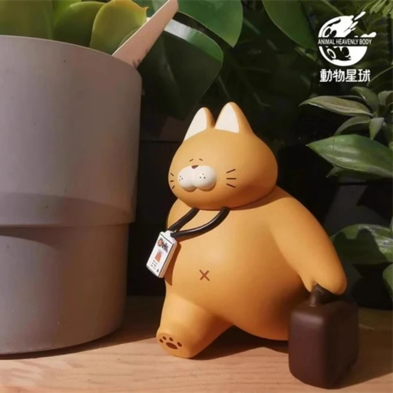 

Catty Worker's Daily Routine Series Blind Box Surpris Box Original Action Figure Cartoon Model Mystery Box Collection Girls Gift