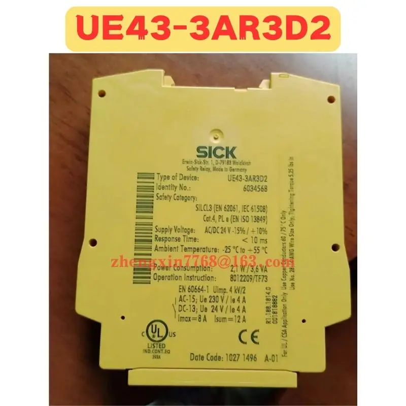 Б/у реле безопасности UE43-3AR3D2 UE43 3AR3D2 6034568 Протестировано нормально