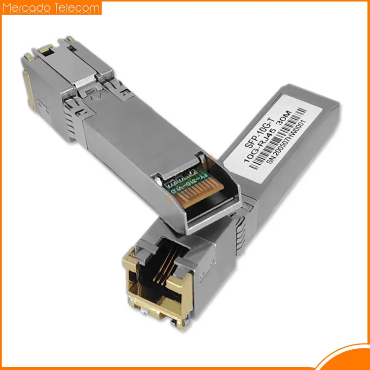 10G SFP+ Волокно 2 5G Медь SFP Модули Оптический поворот к RJ45 Порт Ethernet Переключатель