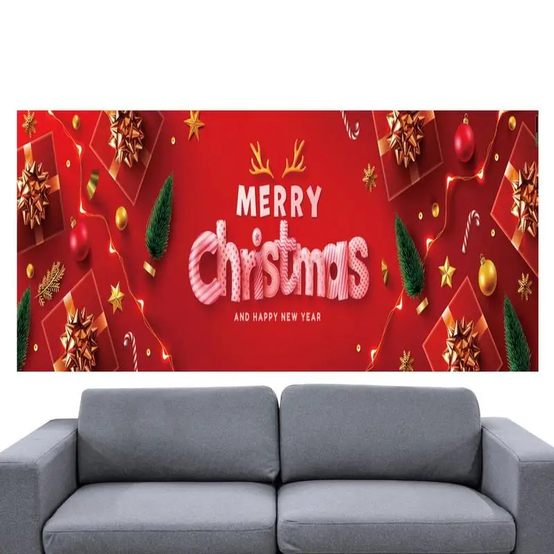 

Christmas Backdrops For Photography Winter Background Decorative Banner For Christmas Celebration Christmas Party Supplies For
