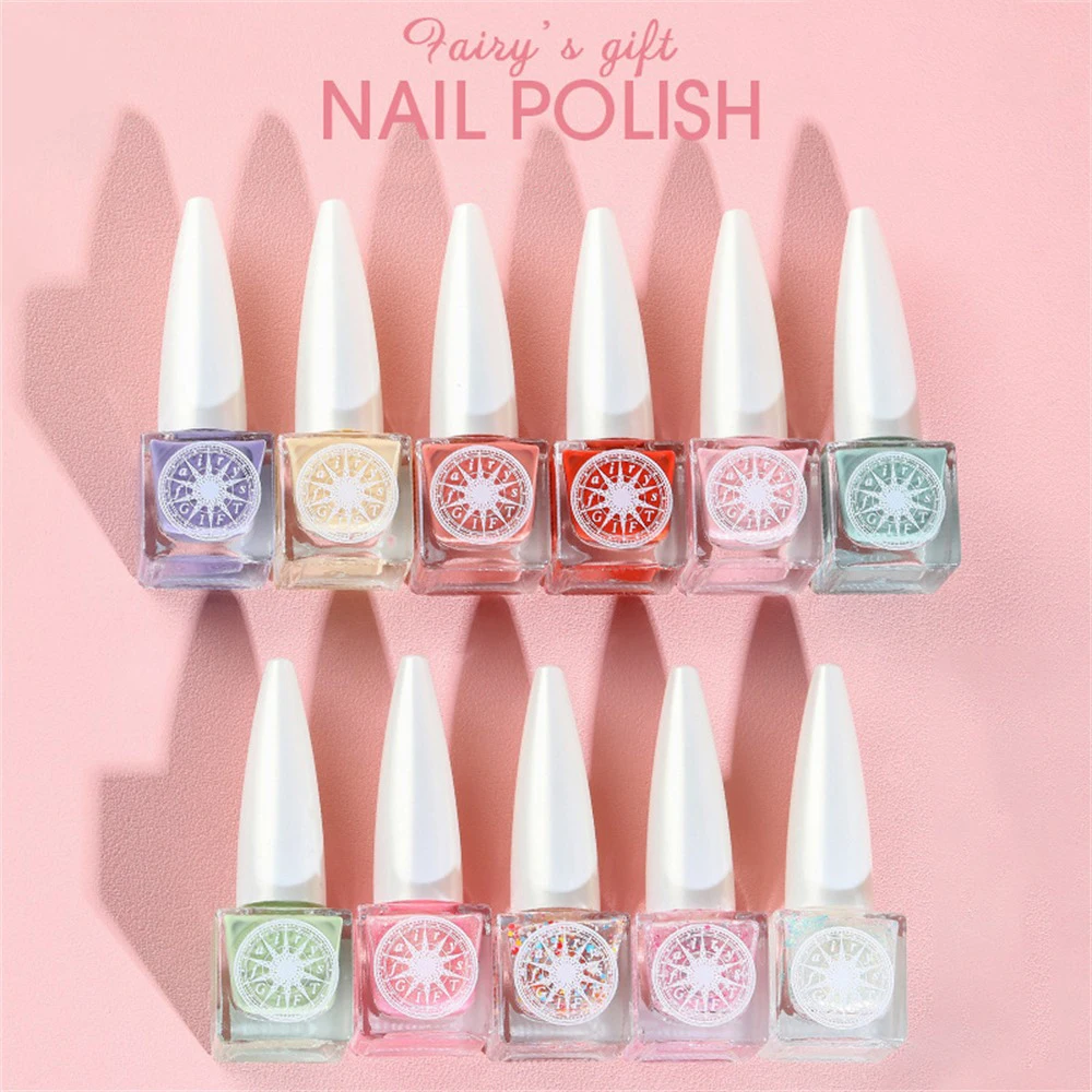 

25 Colors Water-Based Gel Nail Polish No Baking Quick Drying Nail Polish Semi Permanent Vernis Soak Off LED UV Gel Nail Art