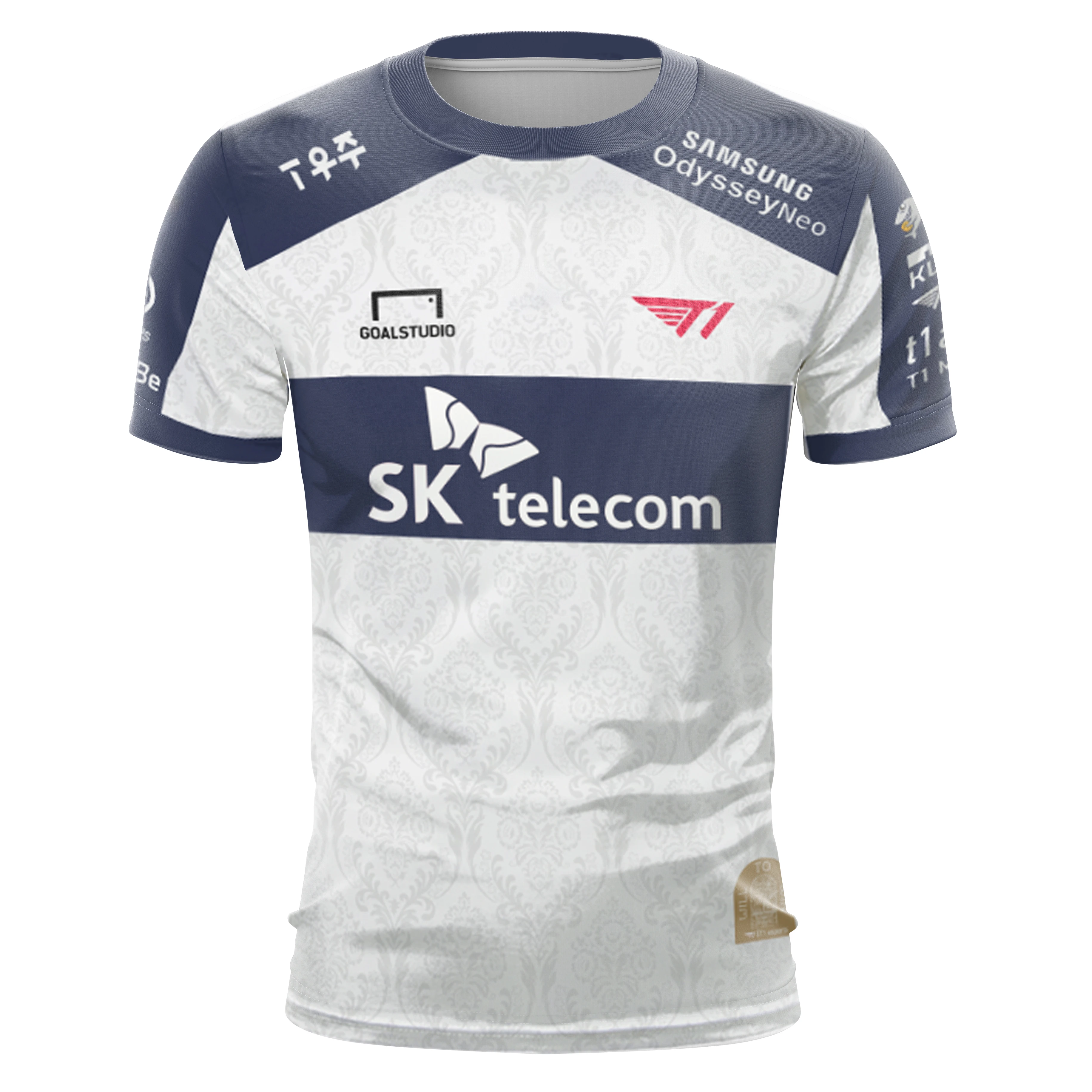 

Skt T1 Esports Professional 2023 Faker Jersey Valorant-csgo League Of Legends Team Uniform Custom Keria Zeus Gumayusi T-shirt