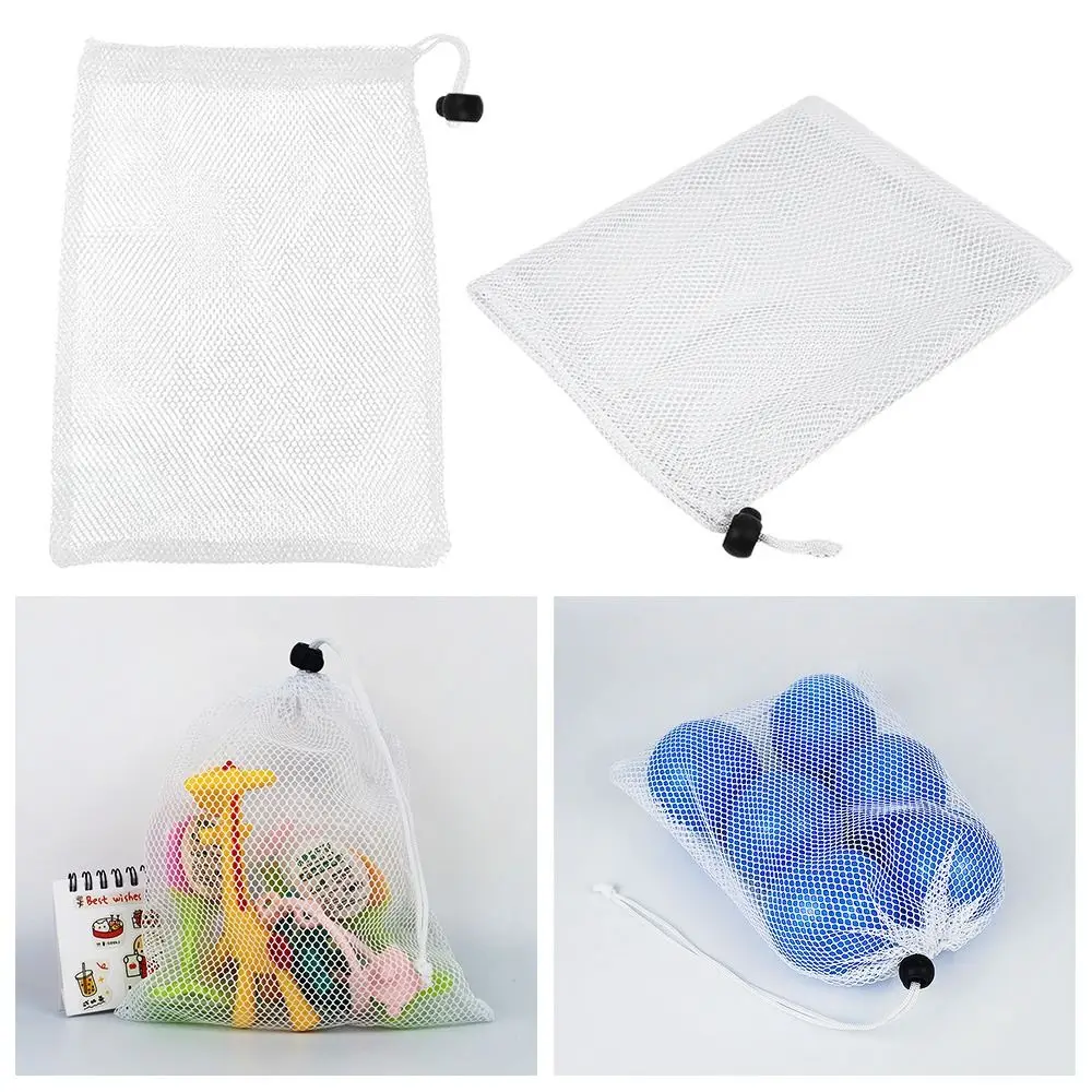 

Travel Multi Purpose Nylon Outdoor Laundry Bag Storage Bag Mesh Drawstring Bag Stuff Sack