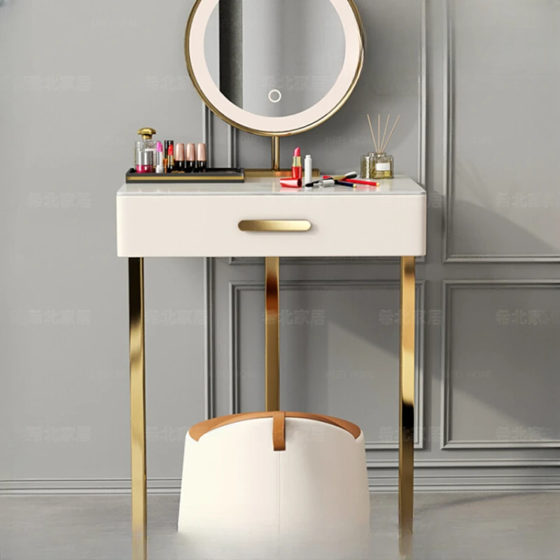 

Slate dresser, small light luxury bedroom, single 50cm, mini simple 60cm, girly dressing table, bedside Nordic