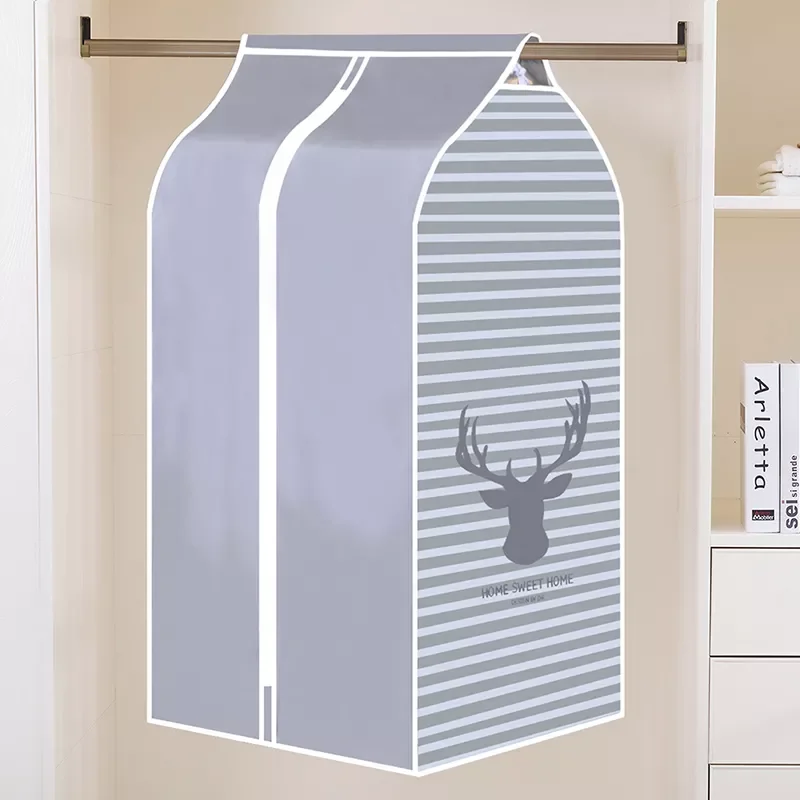 

NEW Waterproof Dustproof Clothes Cover for Garment Suit Dress Coat Cloth Big Dust Cover Organizer Stereoscopic Cloth Dustproof C