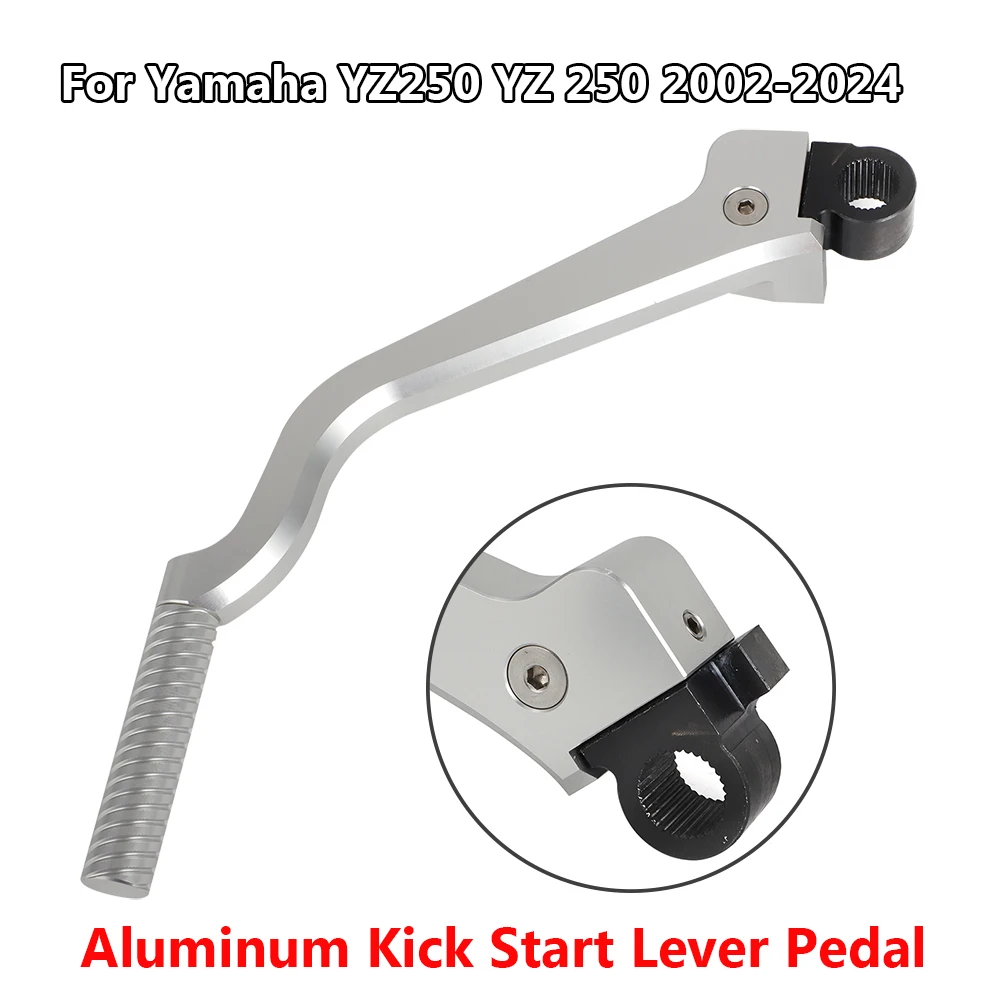 Алюминиевая педаль кик-стартера для Yamaha YZ250 YZ 250 2002-2024 Kick Starter YZ250F 2004-2023