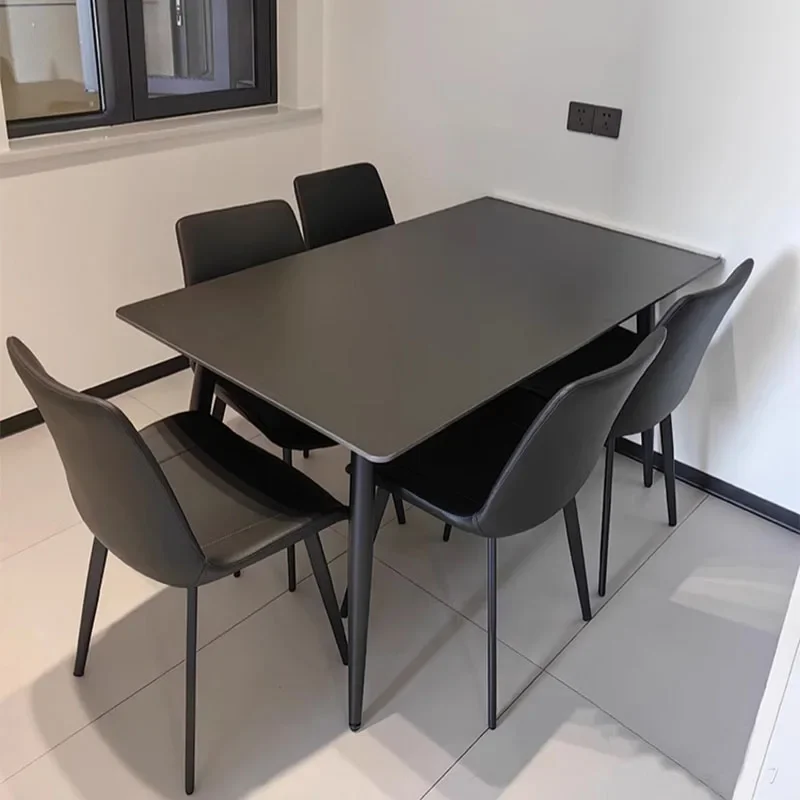 Скандинавский натуральный телефон обеденный стол кухонные стулья современный