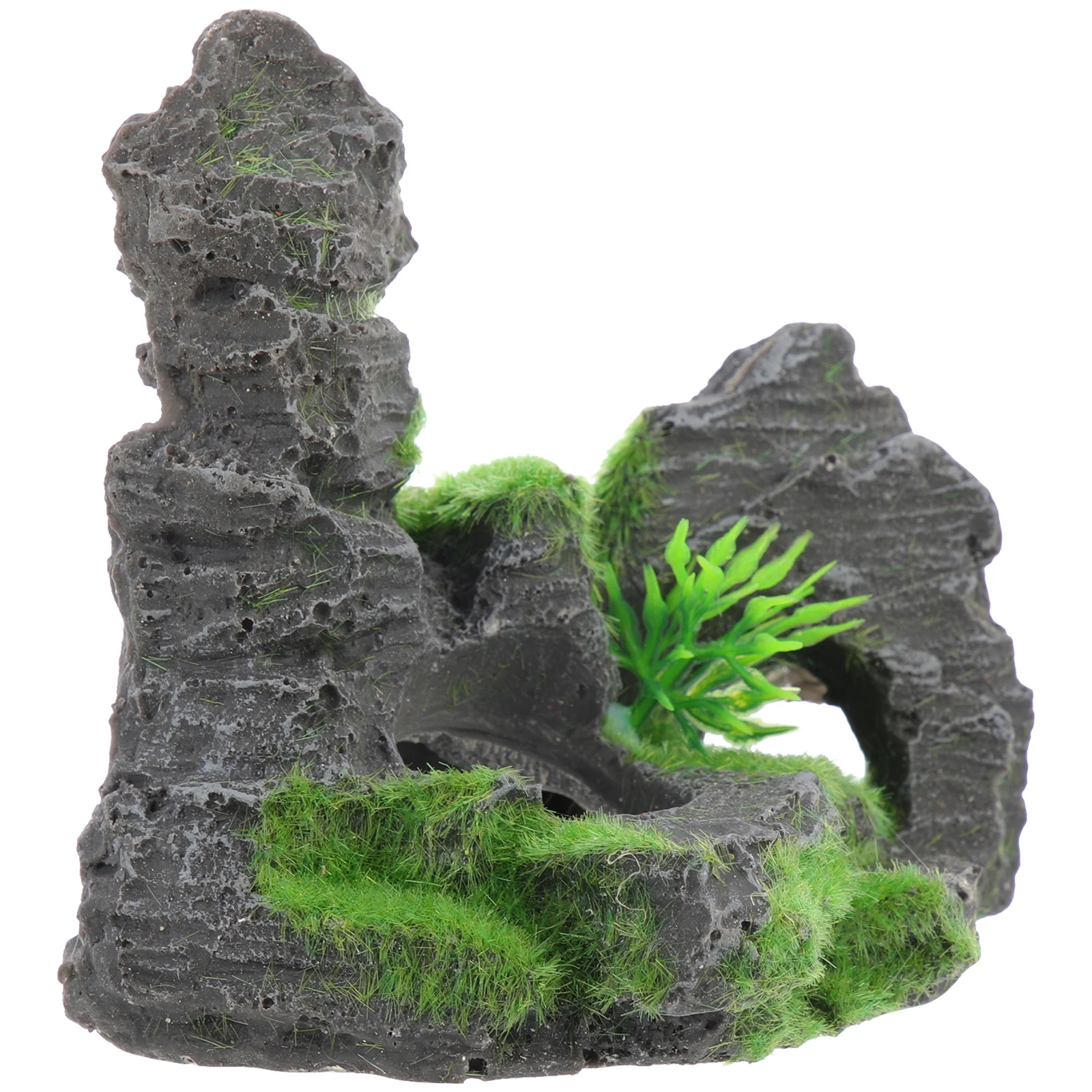 

Pavilion Avoid Tree Hole Fish Shrimp Shelter Cave Pet Accessories Tank Decorations Vase Rockery