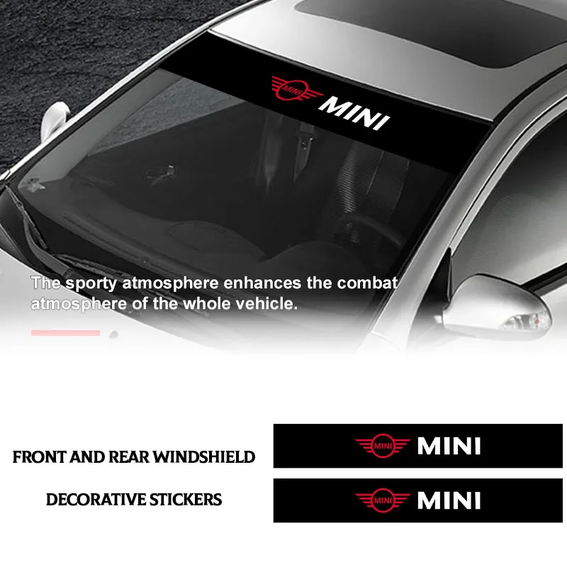 Светоотражающие наклейки на переднее и заднее лобовое стекло автомобиля