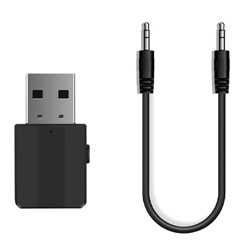 AUX стерео беспроводной Bluetooth адаптер 5,0 Bluetooth передатчик приемник 2 в 1 ТВ компьютер усилитель мощности AUX адаптер для автомобиля