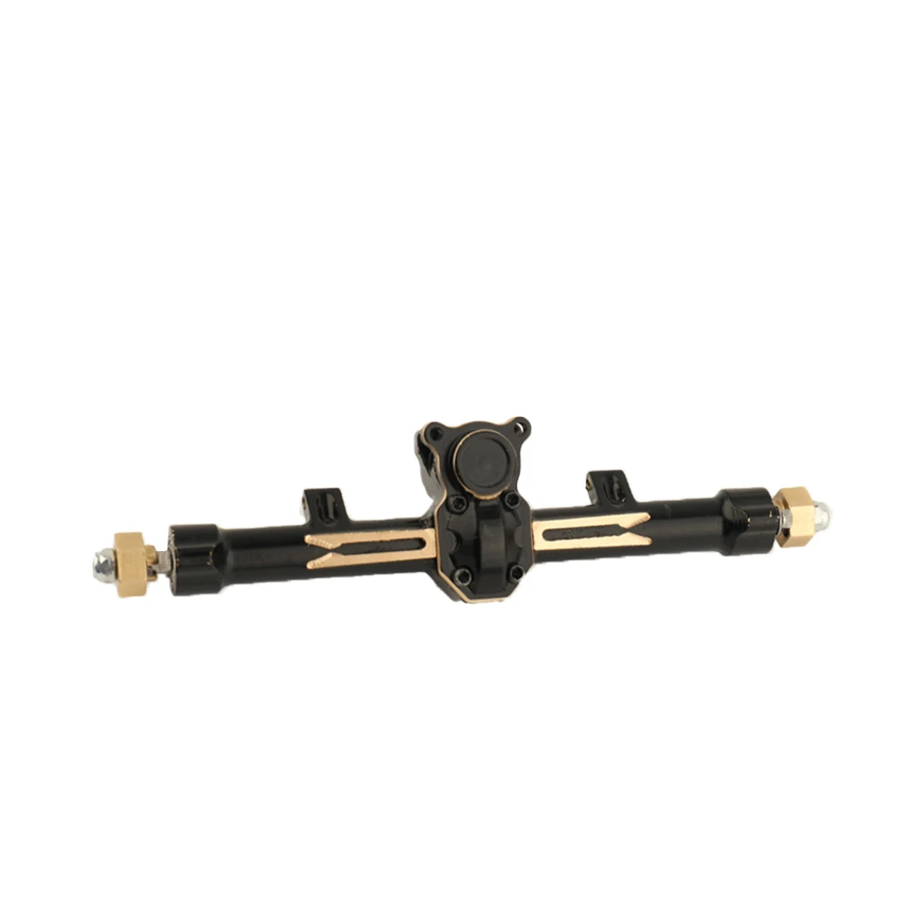1/24 Brass Straight Front And Rear Axle Set For 1:24 RC Car SCX24 Jeep C10 90081 AXI00005 Remote Control Toys Car Upgrade Parts enlarge