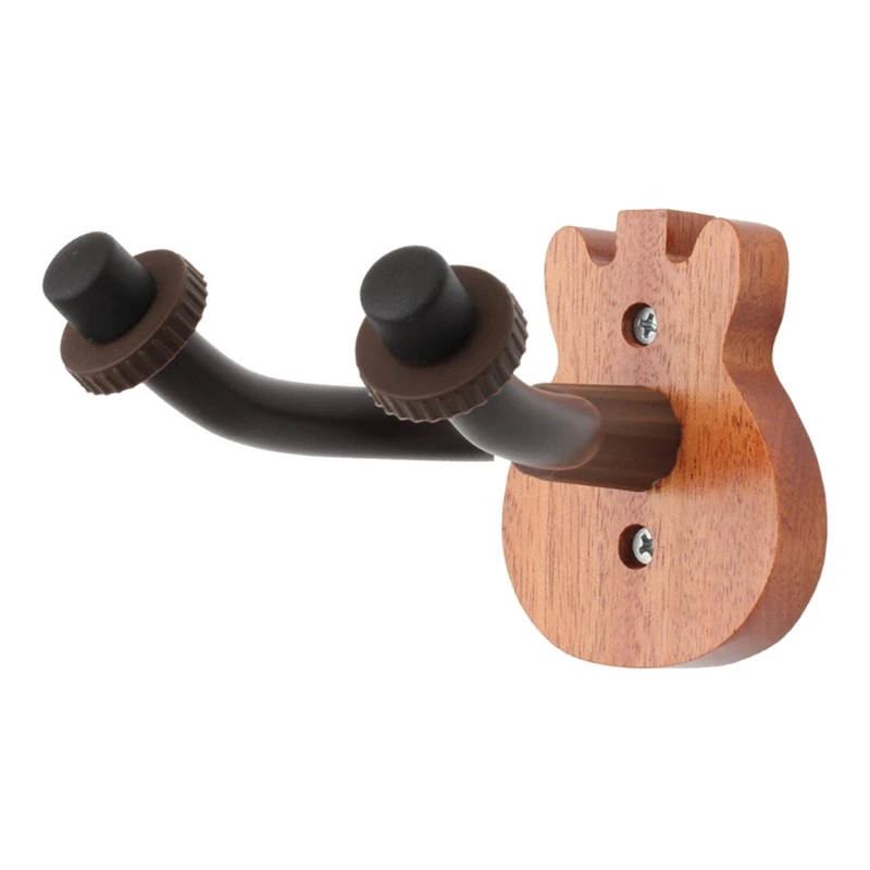 

Wooden Base Guitar Hanger Wall Hook Holder Display Stand Bracket Durable