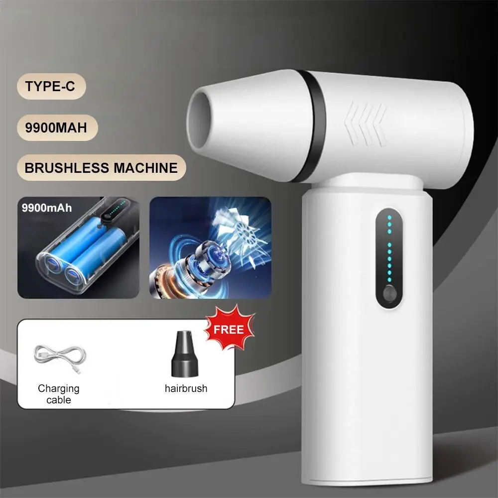 

Высокоскоростной воздуходувка 200000 Бесщеточный двигатель об/мин, тряпка со сжатым воздухом, компьютерная чистка, турбовентилятор, суфлер, воздушный пыльник, струйный вентилятор