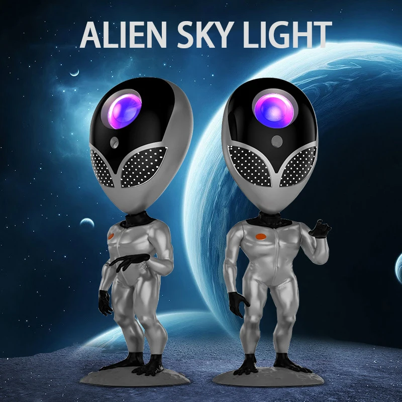 

New Product Decor Led Talking Star Light Starry Sky Light Alien Projector For Kids