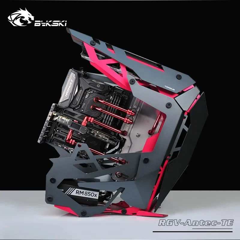 BYKSKI акриловый резервуар для водяного охлаждения корпуса компьютера Antec Torque/3PIN 5V