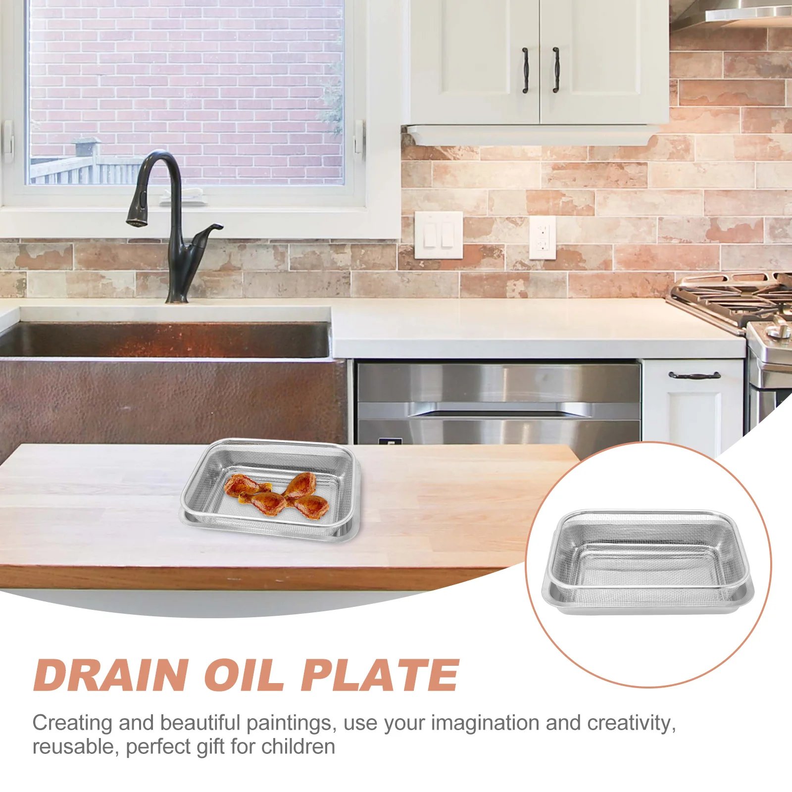 Сушилка для выпечки прямоугольная из нержавеющей стали