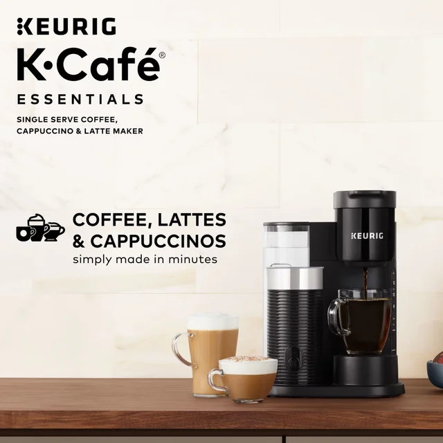 Keurig® K-Café Single Serve Coffee Latte and Cappuccino Maker