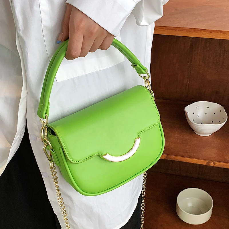 

Vintage Bag Women's 2022 Summer Korean New Style Chain Bag Messenger Bag Fashion Handbag