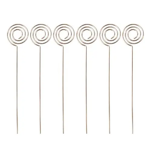 

10 шт. гальванический процесс, металлический держатель для заметок, различные формы, зажим для заметок, вставленная ветка