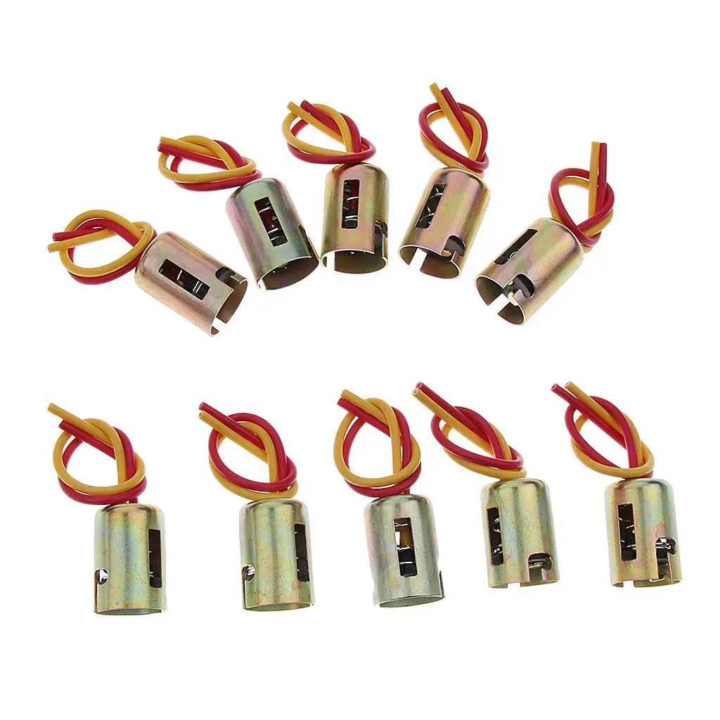 

10 шт., 2 провода BAY15D