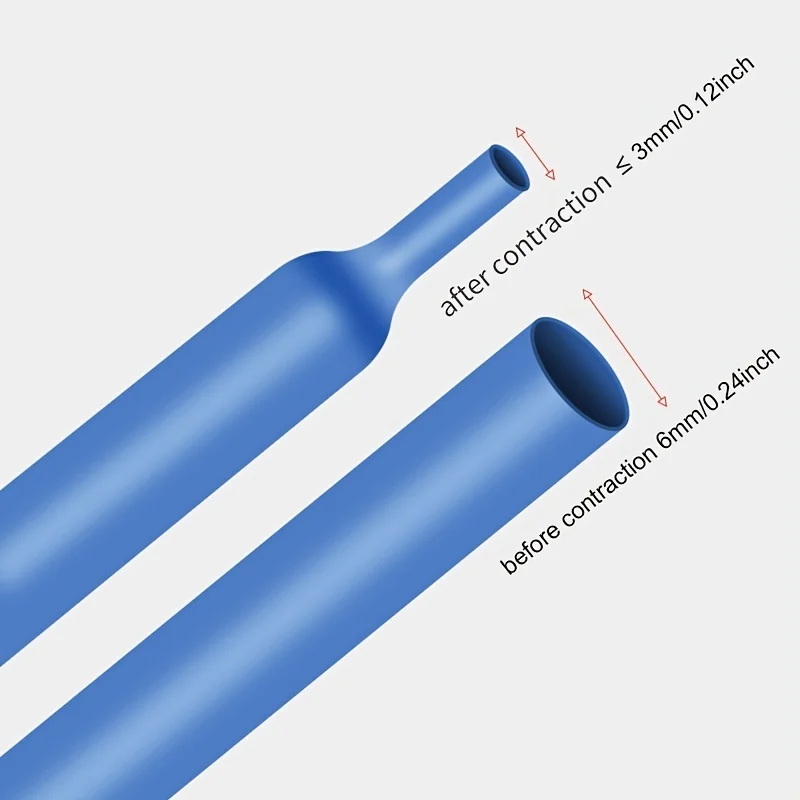 127 шт. полиолефиновые термоусадочные трубки 140/164