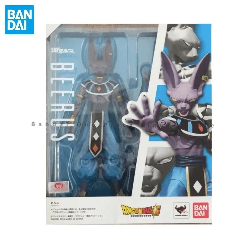 В наличии оригинальная SHF Bandai Dragon Ball Super Beerus экшн-фигурка анимационная игрушка