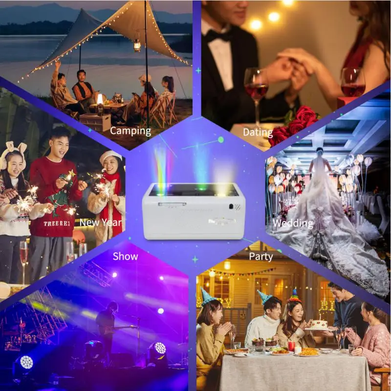 

Usb Projection Star Lamp Complete Set Colorful Creative Twelve Constellations Sky Projection Lamp Projection Lamp Use Usb Plug