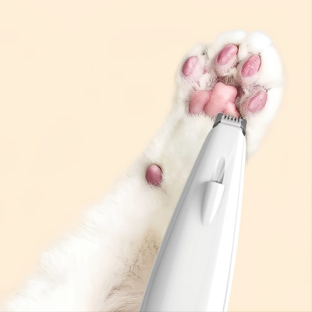 

Электрическая машинка для стрижки волос в виде собачьей лапы, с УФ-светом, машинка для обнаружения грибковой инфекции домашних животных