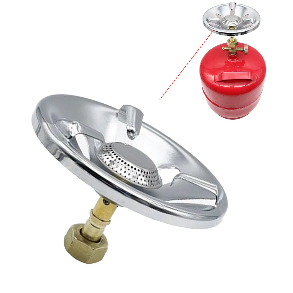Наружная горелка на сжиженном газе плиты верхняя печь головка из стали адаптер