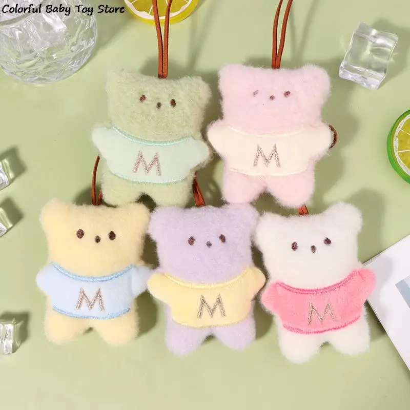 

Милый медведь, наклейка с именем, подвеска, мультяшное животное, плюшевая кукла, защита от потери, маркировка, именная бирка, брелок, украшение для сумки