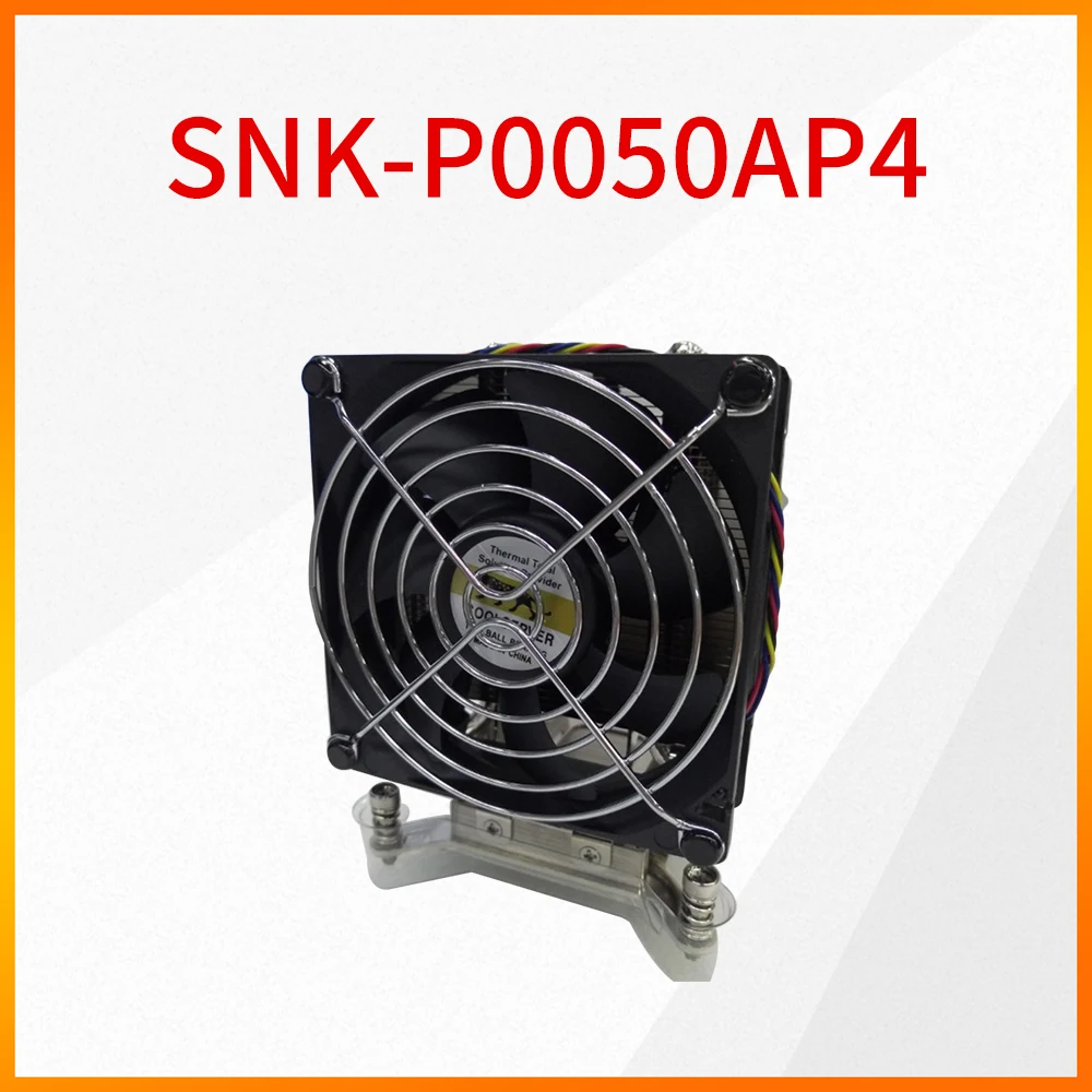

Оригинальный радиатор для процессора SNK-P0050AP4, 2011 контактов, 4U, чистая медь, 5 тепловых труб, подходит для SuperMicro Tower, тихий радиатор SNKP0050AP4
