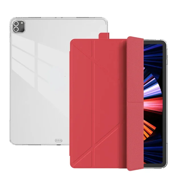 

iPad Pro 2021 Case 11 12 9 Magnetic Slim Multi-Fold Case for iPad Pro 11 2021 2020 Smart Case for iPad Pro 12.9 Cover Funda