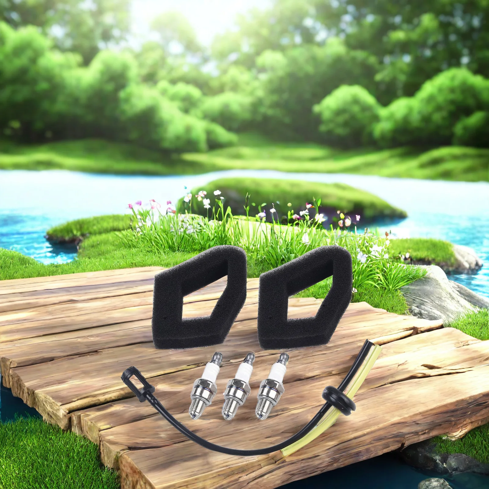 Сверхмощный комплект воздушных фильтров для свечей зажигания HONDA GX25 GX35 ULT425 UMS425