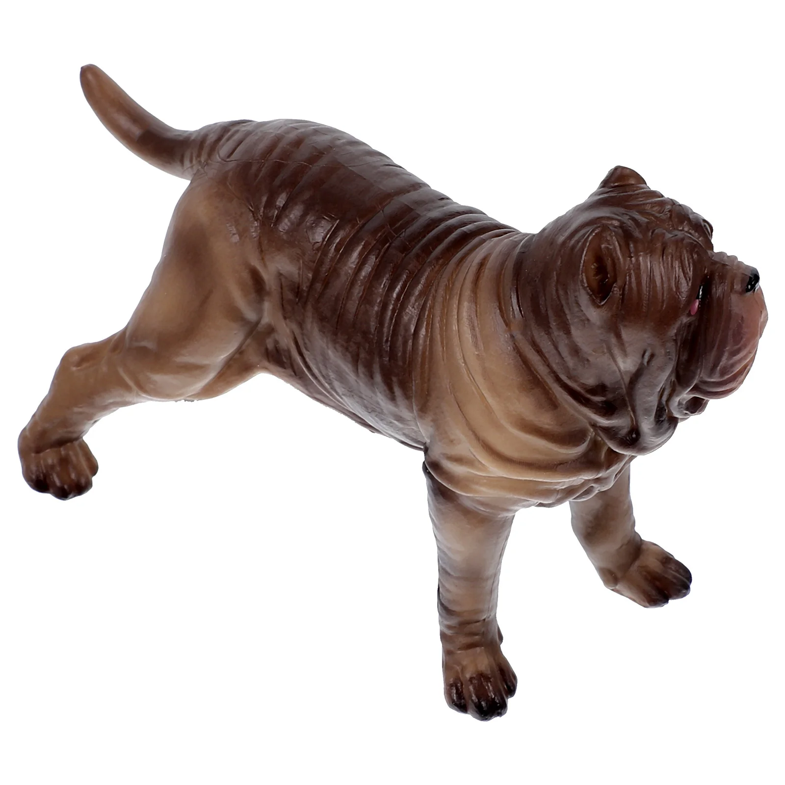 

Toy Standing Dogs Model Statue Decorative Figurine Plastic Tabletop Ornament Figure Child Figurines