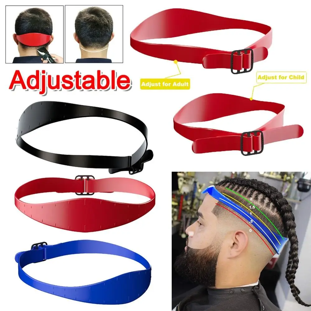 

Портативный изогнутый Профессиональный салонный Стайлинг для самостоятельной укладки волос направляющая для домашнего стрижки волос шаблон для бритья